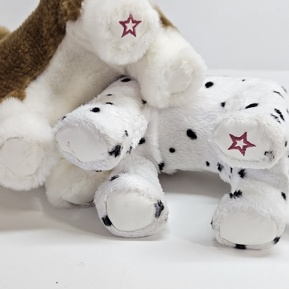 American Girl Corgi and Dalmatian Puppy Dog Set of Two Poseable Bone Toy Retired - Picture 4 of 5